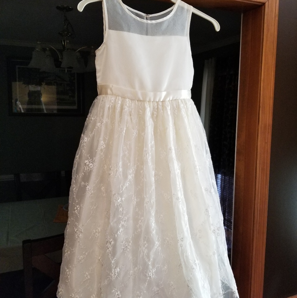 Ivory Flower Girl Dress